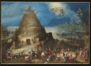 Bábel tornya, 1650 körül (olaj, vászon)