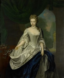 Louise Christina utazás portréja alkotó: Jan Abel Wassenbergh