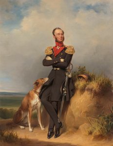 Vilmos holland király portréja Willem II (1792-1849) portréja