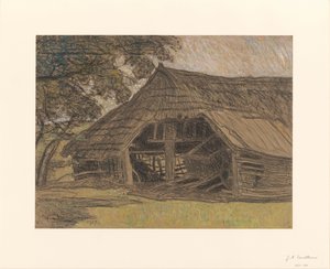 Leromlott fészer alkotó: Jan Adam Zandleven