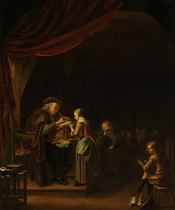 Az iskolamester alkotó: Jan Adriansz van Staveren