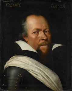 Sir William Brog, a Régi Skót Gárda ezredesének portréja