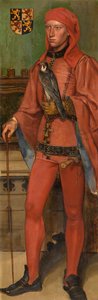 János, Brabant hercege (olaj a panelen)
