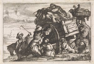 Ők srácok Változatos műfaji jelenet (sorozat címe) alkotó: Jan Baptist de Wael