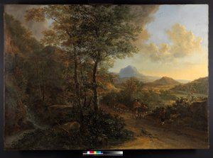 Olasz táj, Monte Socrate, 1635-1641