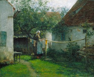 Wash Day (olaj, vászon)