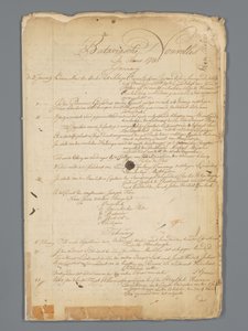 Bataviaasche hírek 1785 alkotó: Jan Brandes