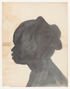 Sziluettportré Sara alkotó: Jan Brandes