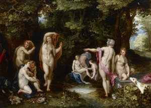 Diana és Actaeon alkotó: Jan Brueghel the Elder