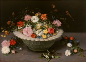 Virágváza, 1615. alkotó: Jan Brueghel the Elder