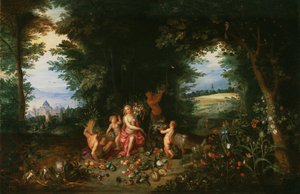 Tájkép Ceres-szel (A Föld allegóriája) alkotó: Jan Brueghel the Younger