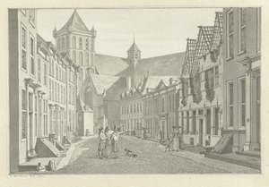 Lucas van Steveninck házának romja Middelburgban, 1787 alkotó: Jan Bulthuis (signed by artist)