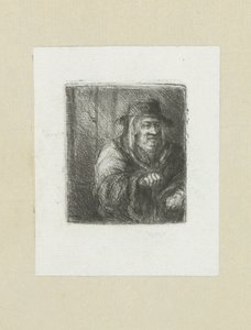Oude ember kandallót rakott a kapába John Chalon rézkarcainak teljes munkája / Jean Chalon Complette des Eaux Fortes életműve (sorozat címe) alkotó: Jan Chalon