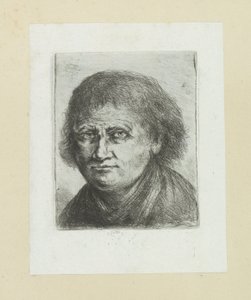 Volwassen ember, naar linkek John Chalon rézkarcainak teljes munkája / Jean Chalon Complette des Eaux Fortes életműve (sorozat címe) alkotó: Jan Chalon