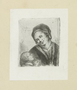 Vrouw en kind John Chalon rézkarcainak teljes munkája / Jean Chalon Complette des Eaux Fortes életműve (sorozat címe) alkotó: Jan Chalon