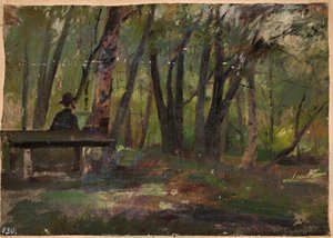 Szentpétervár - park a Péter-szigeten alkotó: Jan Ciągliński