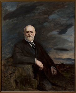 Jan Bloch portréja alkotó: Jan Ciągliński