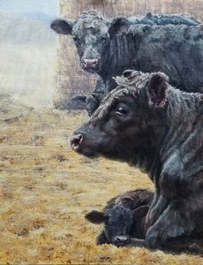 A fekete szarvasmarha-család alkotó: Jan Clizer