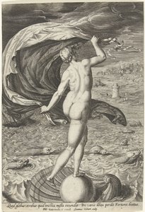 Fortuin (Fortuna) alkotó: Jan Collaert (II)
