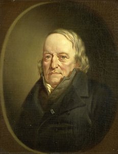 Johannes Kinker költő és filozófus, liège-i professzor portréja alkotó: Jan Cornelis van Rossum