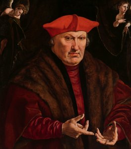 Erard de la Marck portréja Portré van Erard de la Marck alkotó: Jan Cornelisz Vermeyen