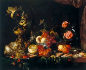 Csendélet alkotó: Jan Davidsz de Heem