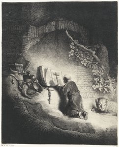 H. Hieronymus in gebed alkotó: Jan Gillisz. van Vliet