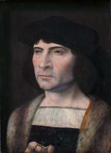 Egy férfi portréja alkotó: Jan Gossaert