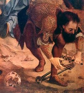 The Descent from the Cross részlet, c1520 alkotó: Jan Gossaert
