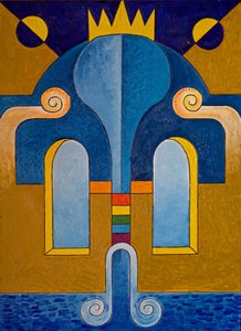 A menyasszony, 2006 (olaj, fa) alkotó: Jan Groneberg