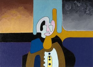 Az idős fizikus már nem érti a világot, 2008 (olaj, vászon) alkotó: Jan Groneberg
