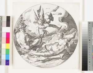 A szárazföld és a tengerek teremtése, 1589 körül