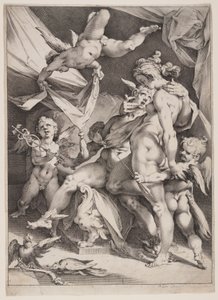 Vénusz és Merkúr alkotó: Jan Harmensz. Muller