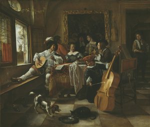 A családi koncert, 1666