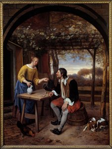 Jan Steen (1626-1679) Az utazó többi része festménye