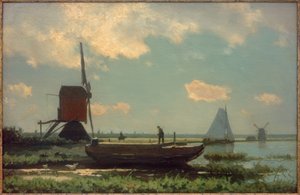 Polder táj