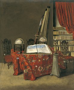 Könyvtár sarka, 1711 alkotó: Jan Heyden van der