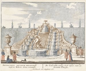 Szökőkút a Het Loo palota kertjében, 1694-97