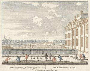 Klosbaan játéka a Het Loo palotában, 1694-97