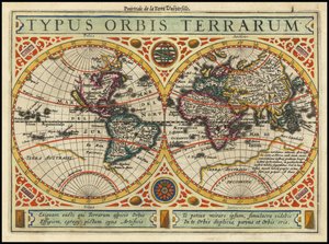 1631-es térkép - Typus Orbis Terrarum