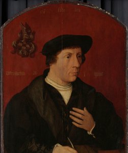 Egy férfi portréja alkotó: Jan Jansz Mostaert (circle of)