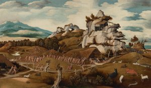 Landscape with an Episode from the Conquest of America   1393036   hu       hungarian Successfully Translated  Original: PAYSANNE DE ROCHERSBERG Translat: PAYSANNE DE ROCHERSBERG 1340231 hu hungarian Successfully Translated Original: Strijken van het zeil  alkotó: Jan Jansz Mostaert