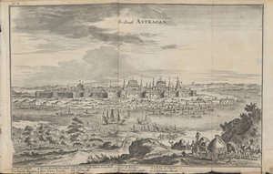 Astrakhan - Három figyelemre méltó utazás, 1675 alkotó: Jan Jansz. Struys