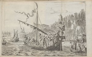 Stenka Razin Forrás: Három figyelemre méltó utazás, 1675 alkotó: Jan Jansz. Struys
