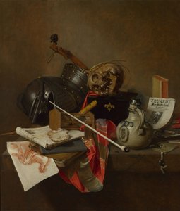 Vanitas csendélet, 1648 alkotó: Jan Jansz. Treck