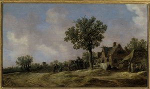 Taverna az országúton, 1620 alkotó: Jan Josephsz van Goyen