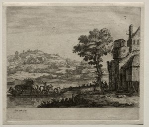 A komphajó. alkotó: Jan Josephsz van Goyen