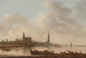 Emmerich látképe alkotó: Jan Josephsz van Goyen
