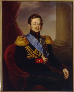 Ivan Fjodorovics Paskevics Erivan grófjának, a Lengyel Királyság alkirályának portréja (I. F. Paskevich Erivan grófjának, a Lengyel Királyság alkirályának arcképe). Jan Ksawery Kaniewski (1805-1867) festménye, olaj, vászon alkotó: Jan Ksawery Kaniewski