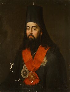 Pavel Ponomarev rosztovi és jaroszlavli érsek portréja 1745-1806, 1836